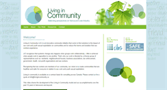 Desktop Screenshot of livingincommunity.ca